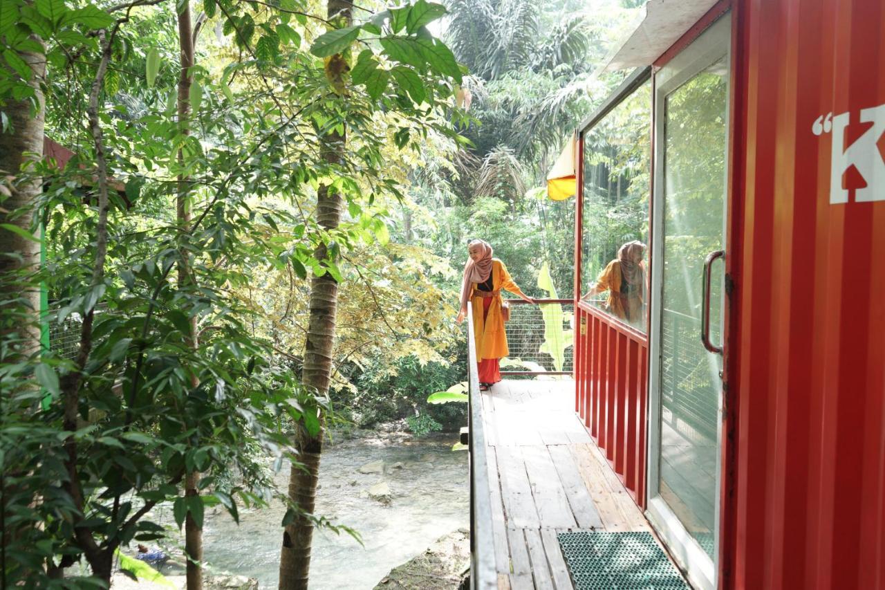 Hau Eco Lodges Citumang Pangandaran Eksteriør billede