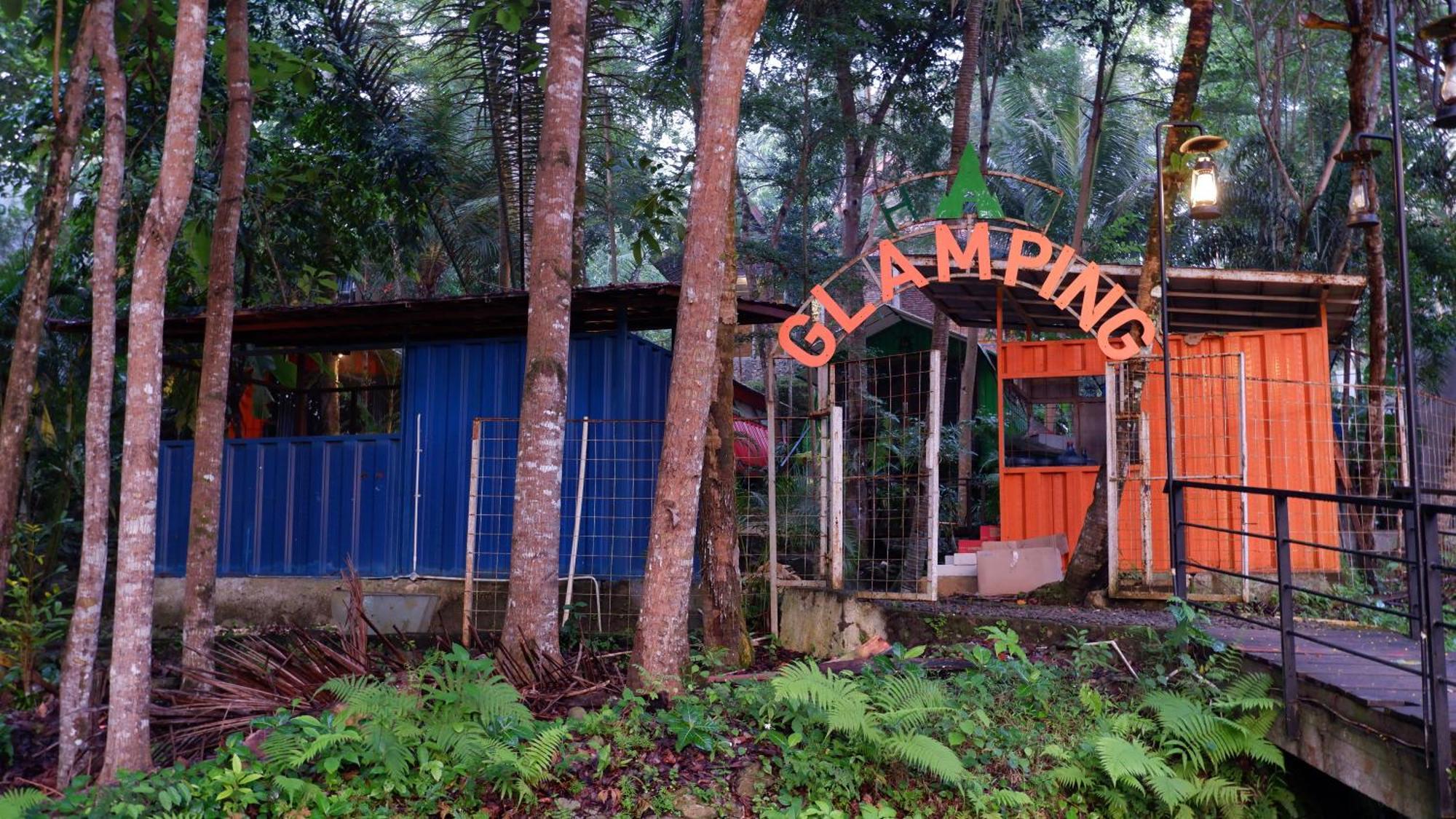 Hau Eco Lodges Citumang Pangandaran Eksteriør billede