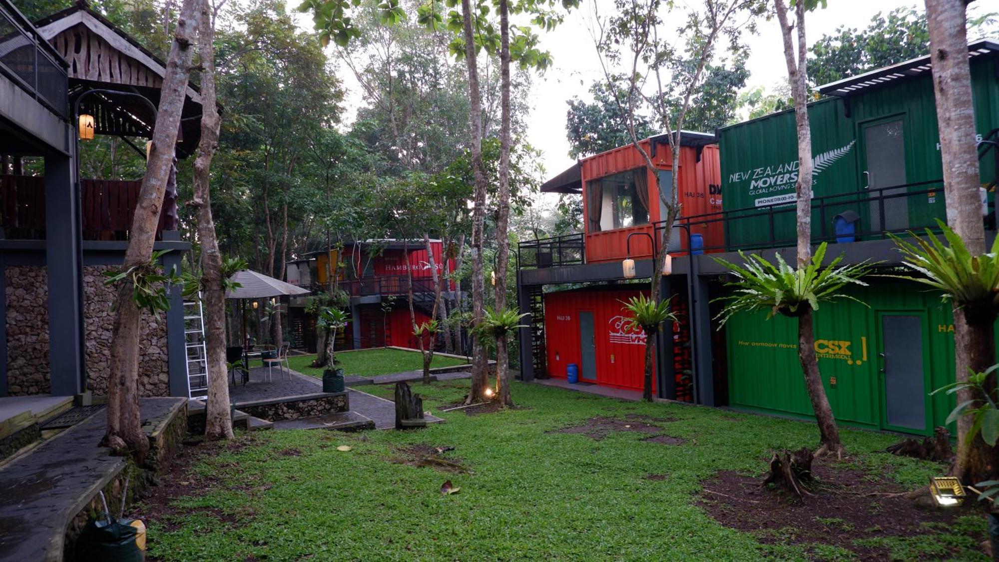 Hau Eco Lodges Citumang Pangandaran Eksteriør billede