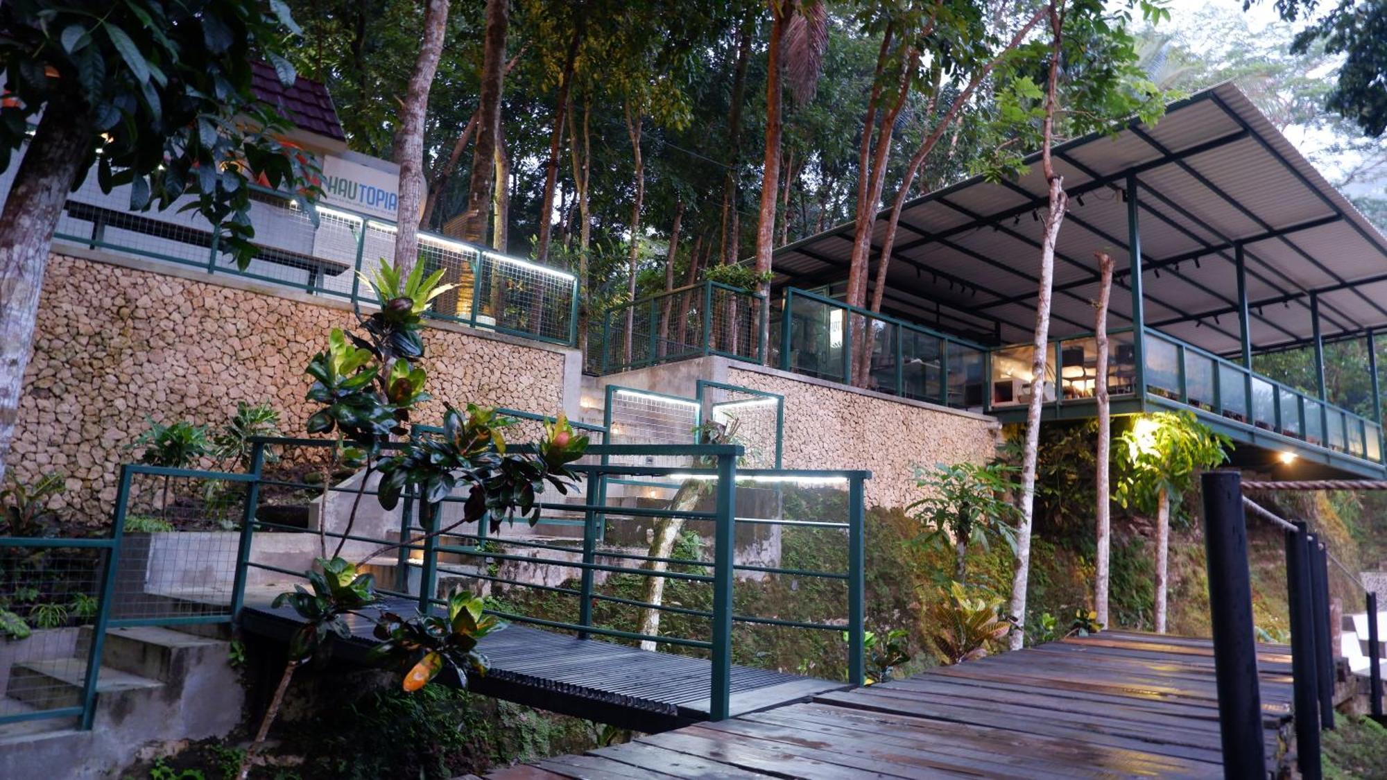 Hau Eco Lodges Citumang Pangandaran Eksteriør billede