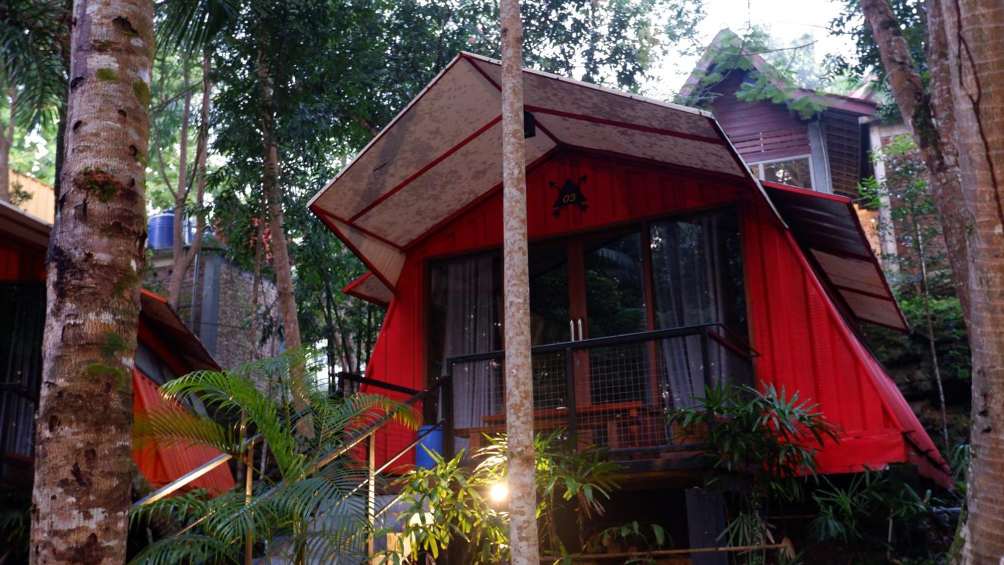 Hau Eco Lodges Citumang Pangandaran Eksteriør billede
