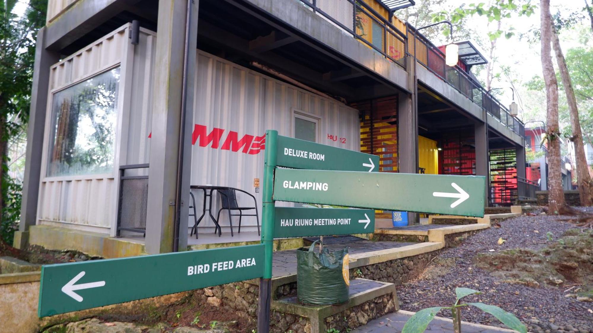 Hau Eco Lodges Citumang Pangandaran Eksteriør billede