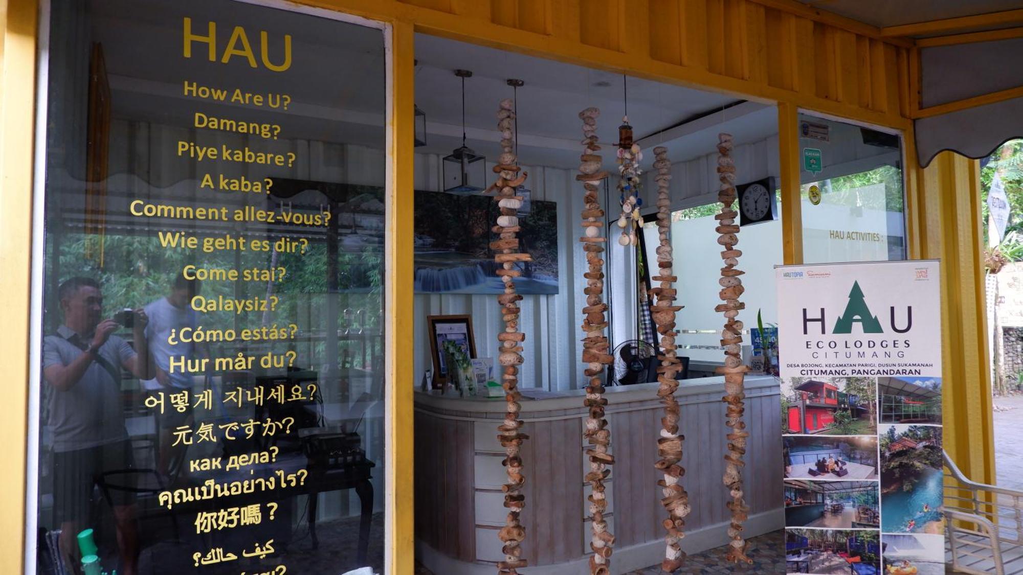 Hau Eco Lodges Citumang Pangandaran Eksteriør billede