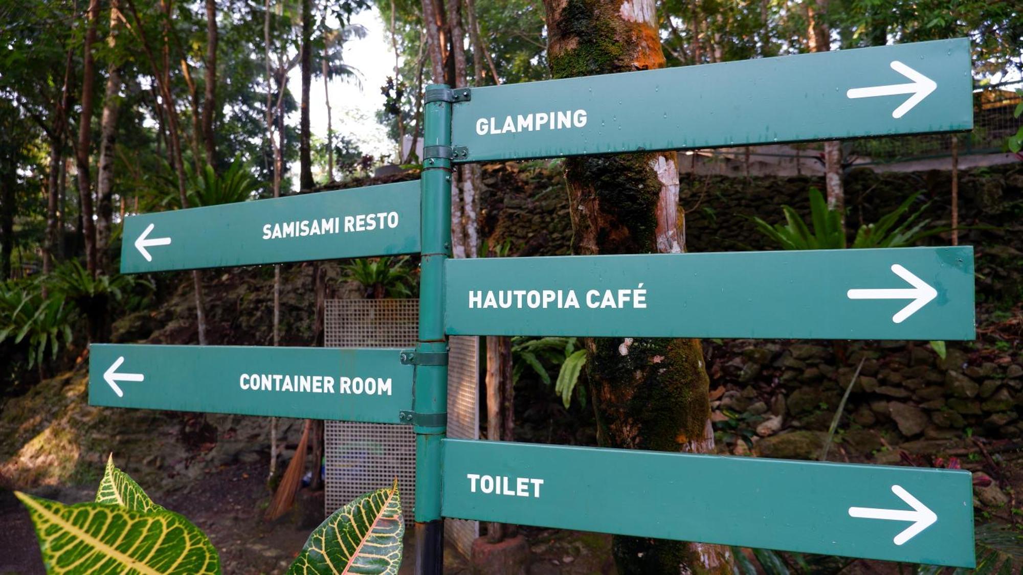 Hau Eco Lodges Citumang Pangandaran Eksteriør billede